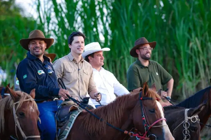 Daniel Vilela participa da 23ª Cavalgada Ecológica de Córrego do Ouro