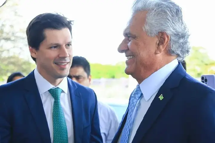 Daniel Vilela reúne Caiado e ACM Neto em almoço no Palácio das Esmeraldas