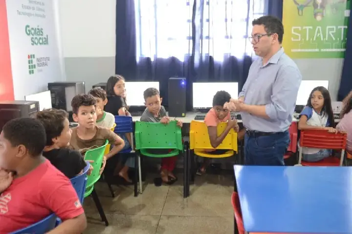 Goiás Social abre 100 vagas para curso gratuito de robótica em Valparaíso