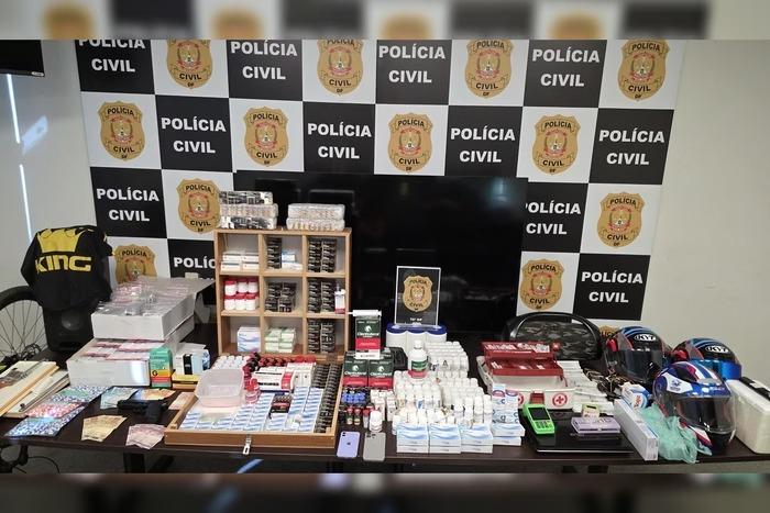 PCDF prende homem com 700 mil em anabnolizantes