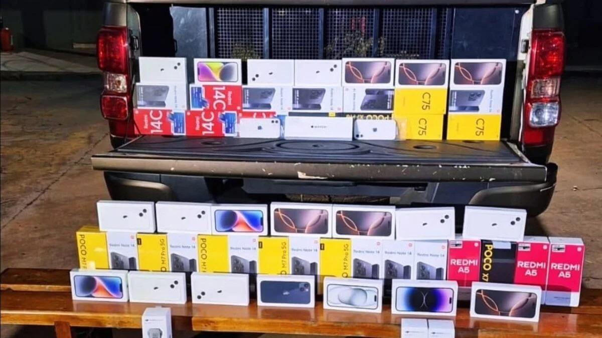 Polícia apreende mercadorias contrabandeadas em Goiás