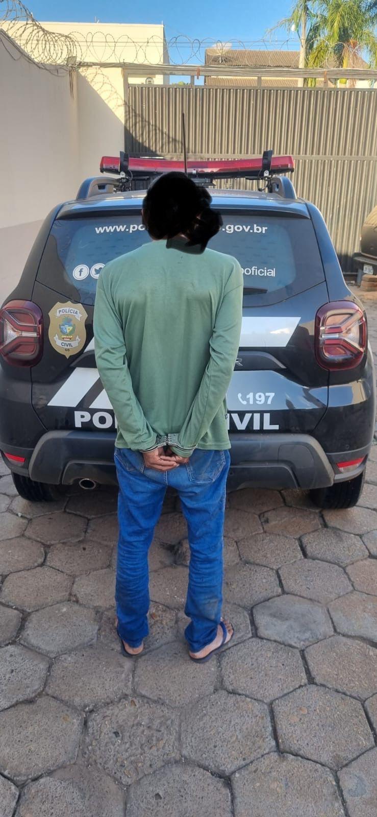 Acusado de Agredir irmã cadeirante com faca, e empurar mãe idosa é preso em Luziânia