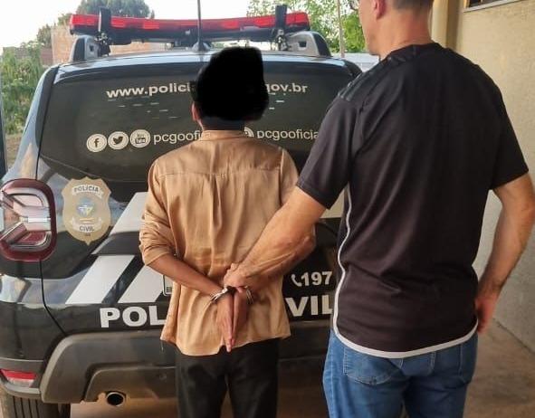 Acusado de chantagear vítima de estupro é preso em Luziânia