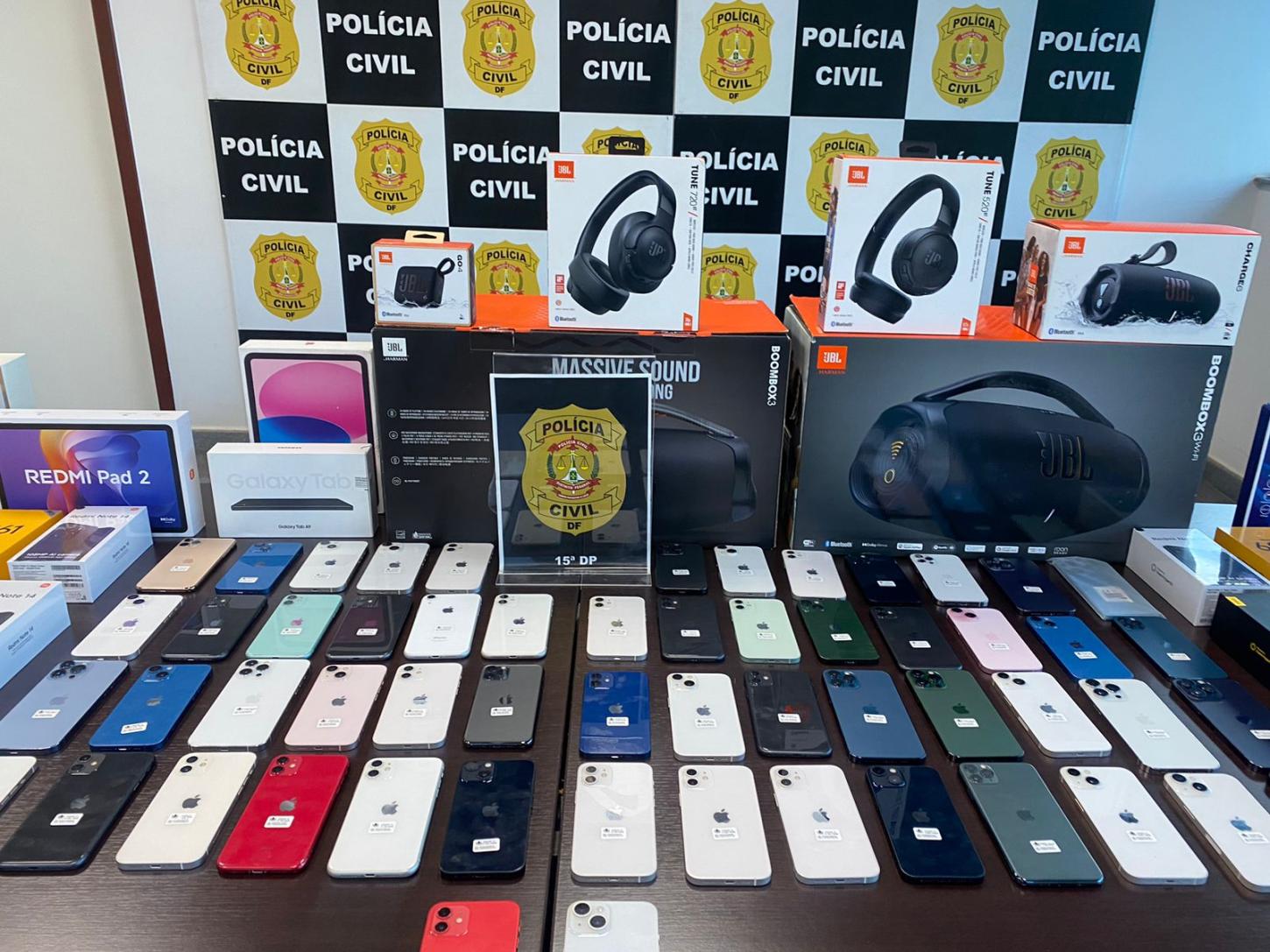 Lojas revendedoras de IPHONES, são alvos de operação policial no DF