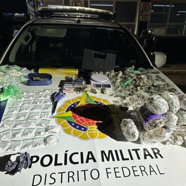 PMDF apreende drogas, munições e materiais para tráfico em residência de Santa Maria
