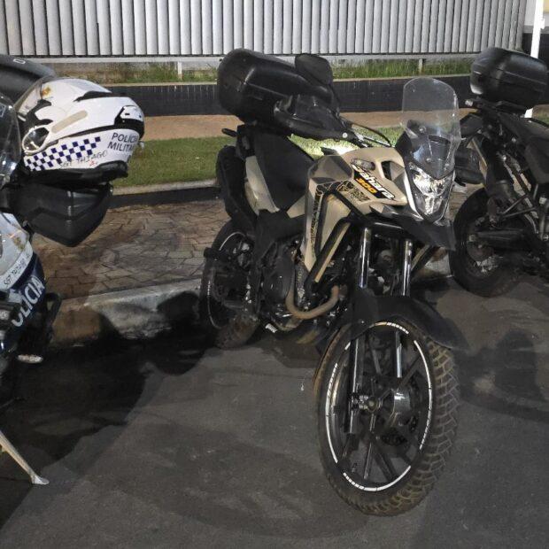 PMDF recupera motocicleta furtada no CONIC minutos após o crime