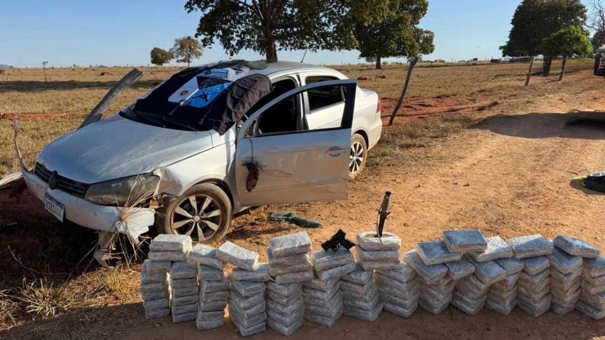 Confronto em Goiás resulta na apreensão de R$ 1,5 milhão em drogas
