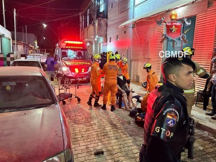 DF: criança tem 40% do corpo queimado após atropelamento de 10 pessoas