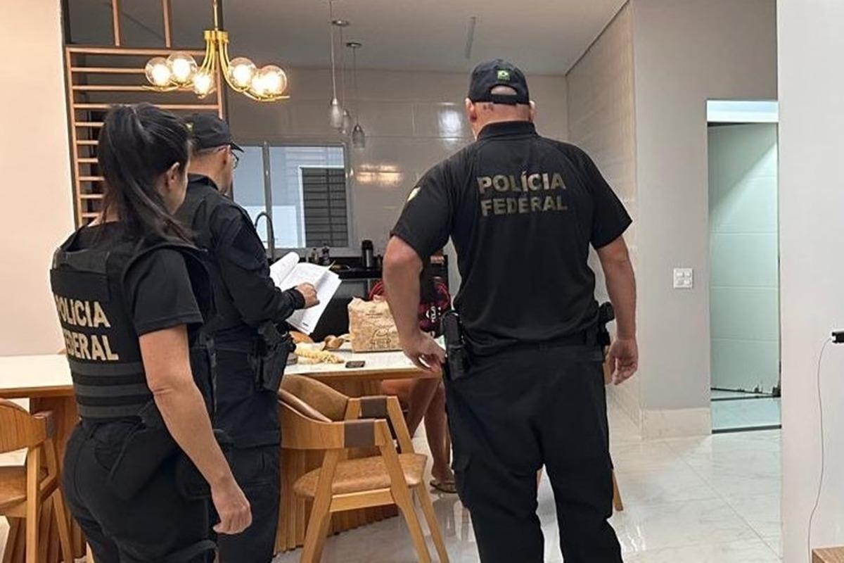 PF; Acusado de integrar esquema de tráfico de drogas é preso em operação policial