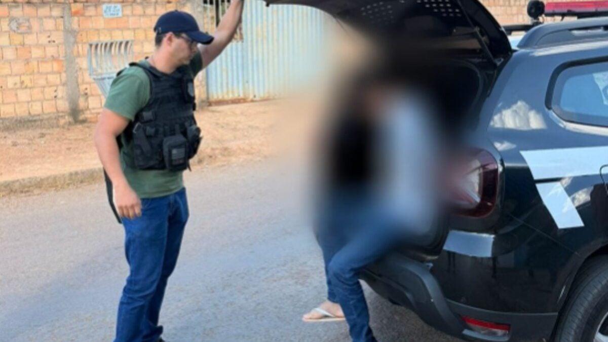 ‘Só vai ouvir o pipoco chegando’: homem é preso por ameaçar ex-mulher em Luziânia