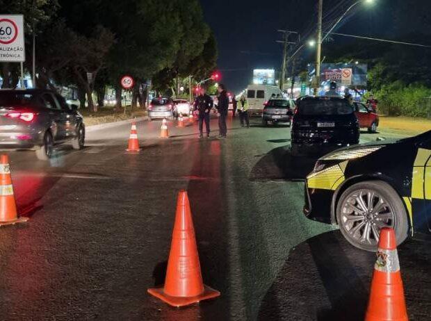 Fiscalização flagra 46 condutores alcoolizados em operações no fim de semana