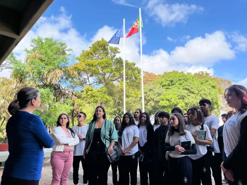 Projeto ” PEPA” de iniciativa da (SEDF-GO) Leva estudantes da rede Estadual de Águas Lindas á vivenciar experiência na Embaixada de Portugal em Brasília