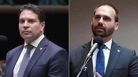 Mandatos de Eduardo Bolsonaro e Ramagem são cassados pela Câmara