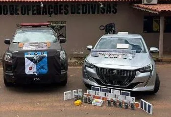 Polícia apreende 23 iPhones 17 Pro Max, um MacBook Air, iPads, durante fiscalização em Goiás