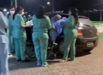 Bebê nasce dentro de carro de aplicativo a caminho do hospital em Luziânia: ‘Feliz ano novo, né?’