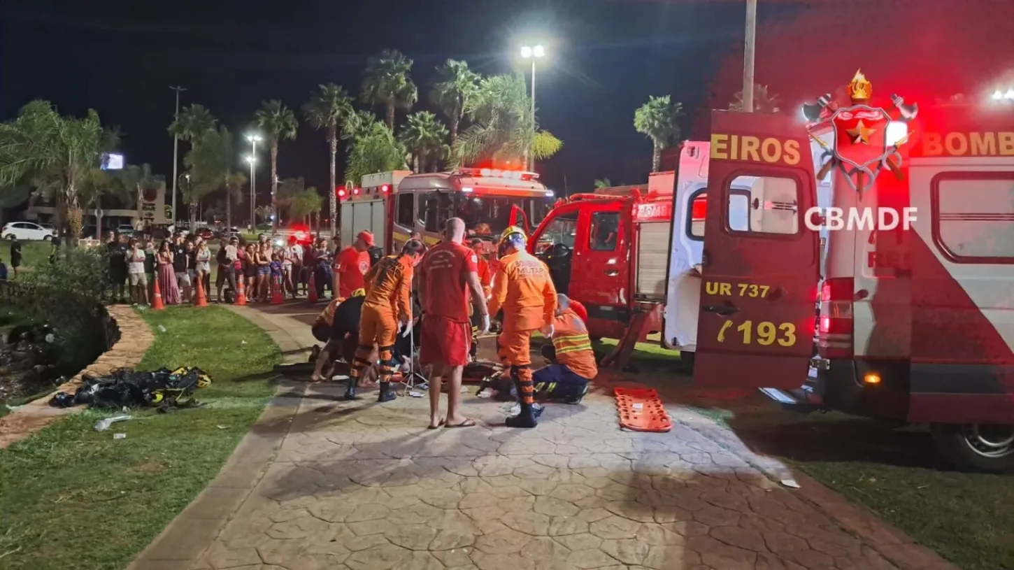 Homem é resgatado após afogamento na Orla da Ponte JK morre no Hospital