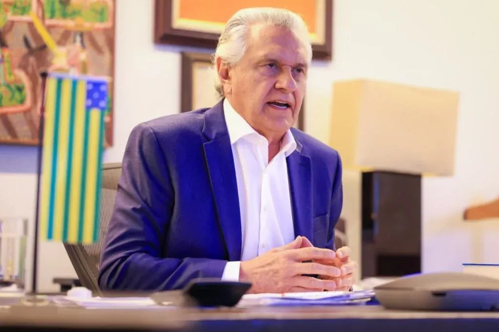 “Objetivo é derrotar PT”, diz Caiado após troca de partido
