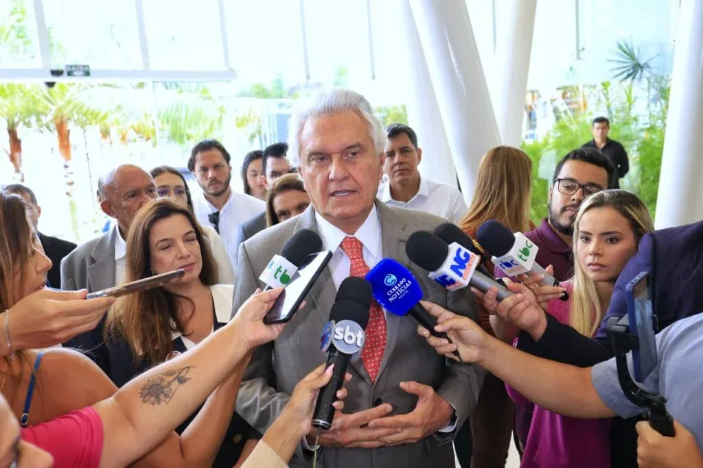 Caiado critica governo federal por juros altos e falta de crédito para o agronegócio