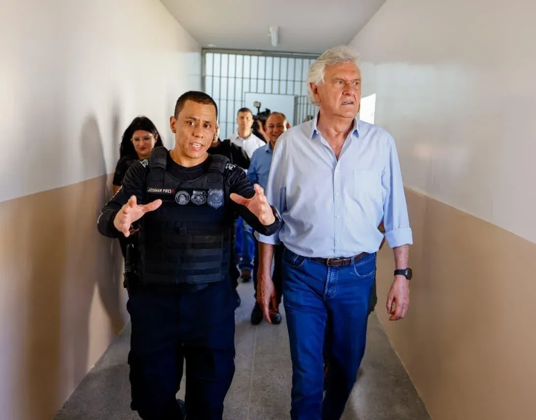 Caiado entrega presídio em Caldas Novas e alcança 2 mil novas vagas no sistema penitenciário