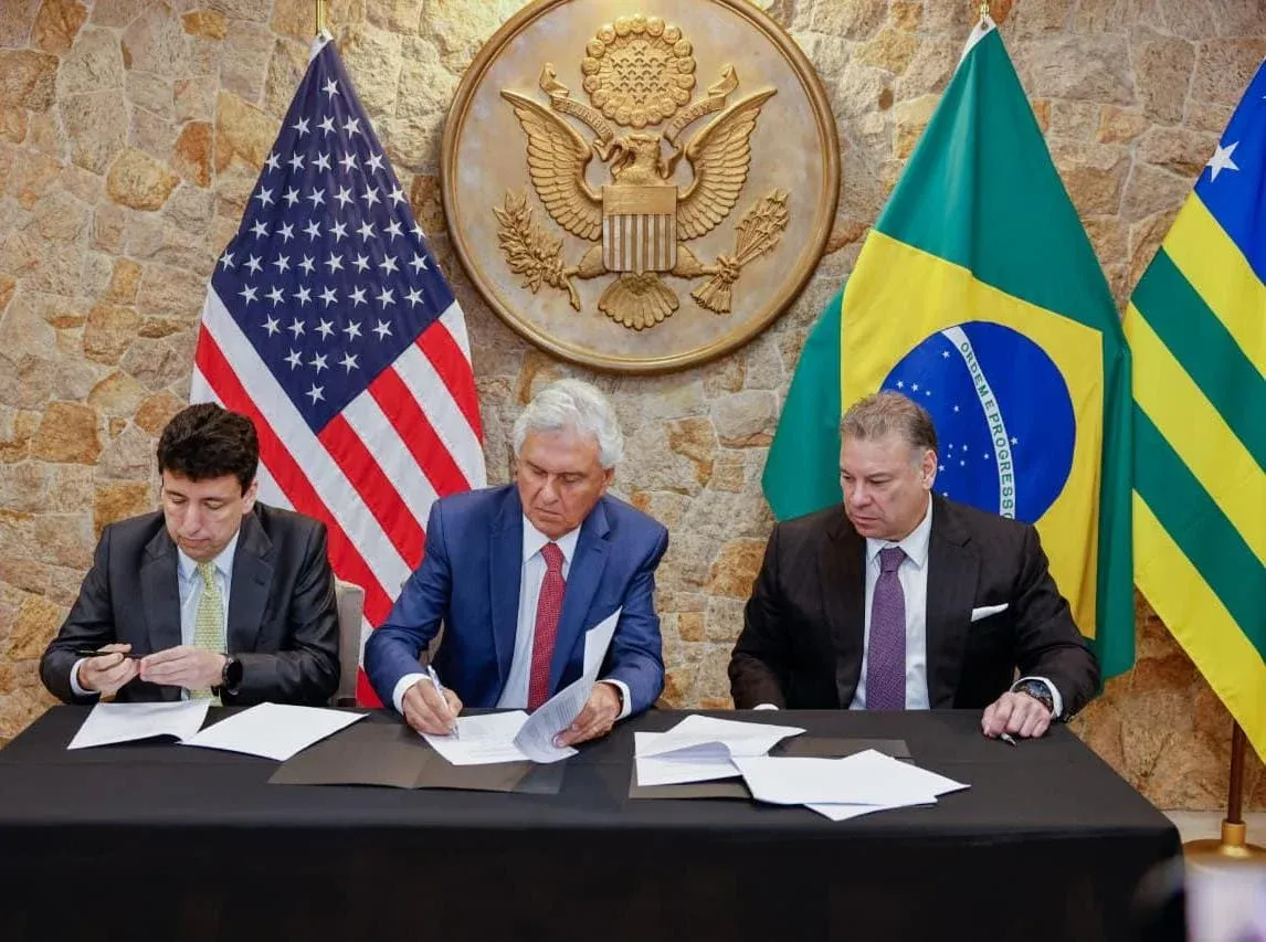 Caiado firma acordo com EUA e projeta Goiás como polo de minerais críticos