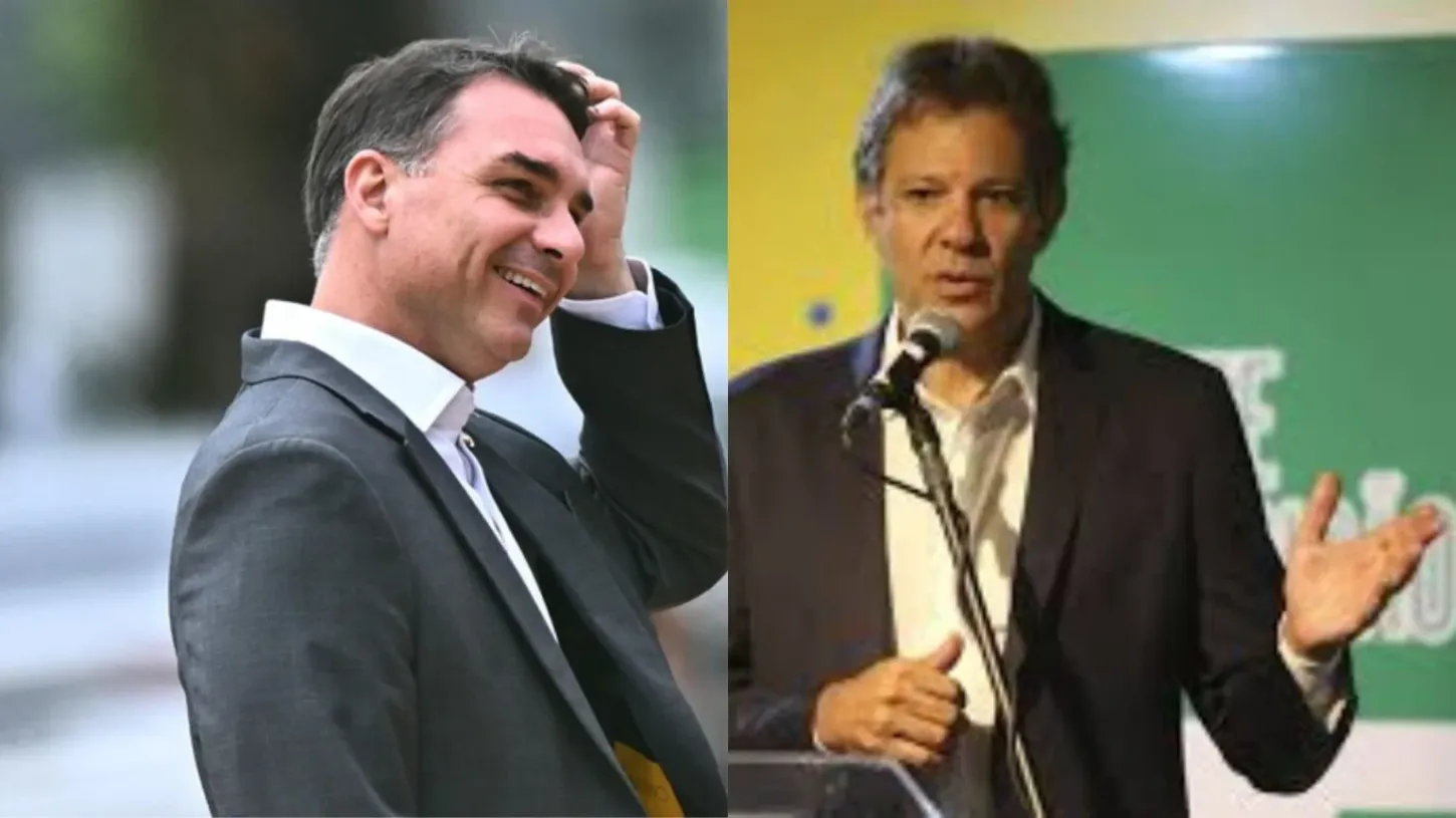 Haddad ataca Flávio e chama de ‘Bolsonarinho’ e contesta discurso antissistema de senador