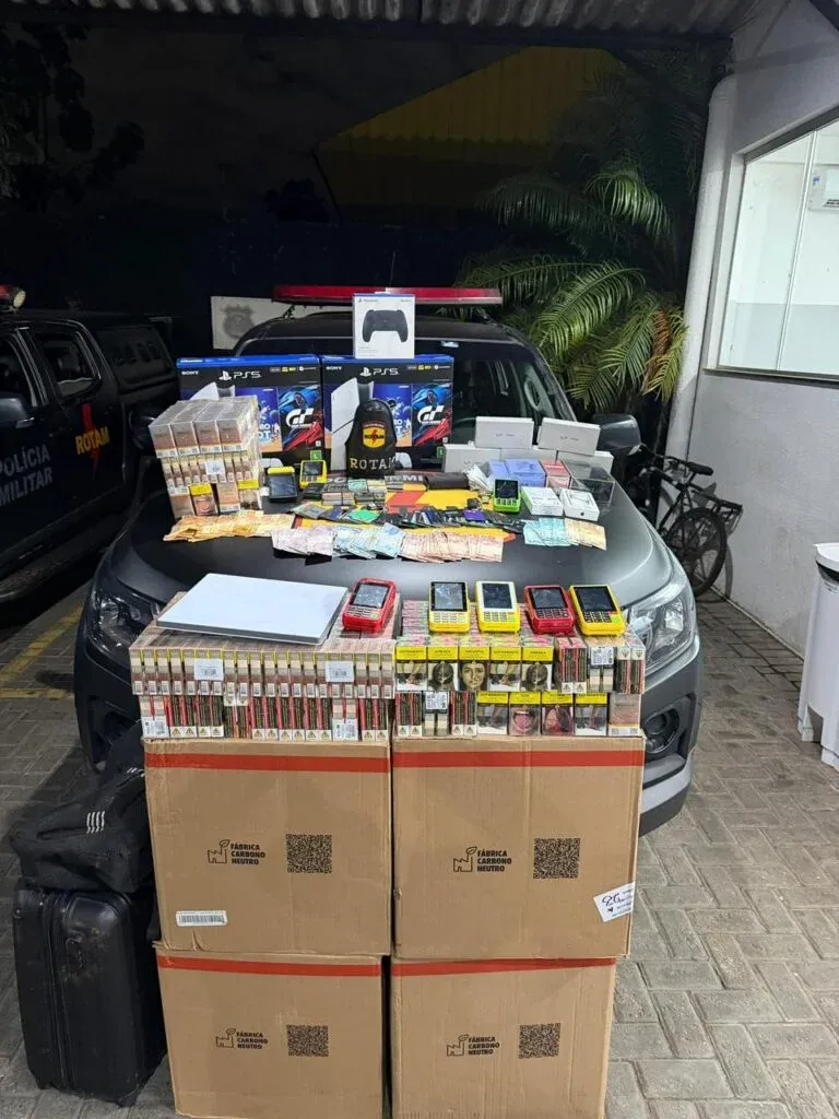 Acusados de estelionatos são presos pela Rotam suspeitos de aplicar golpes em Goiás e DF