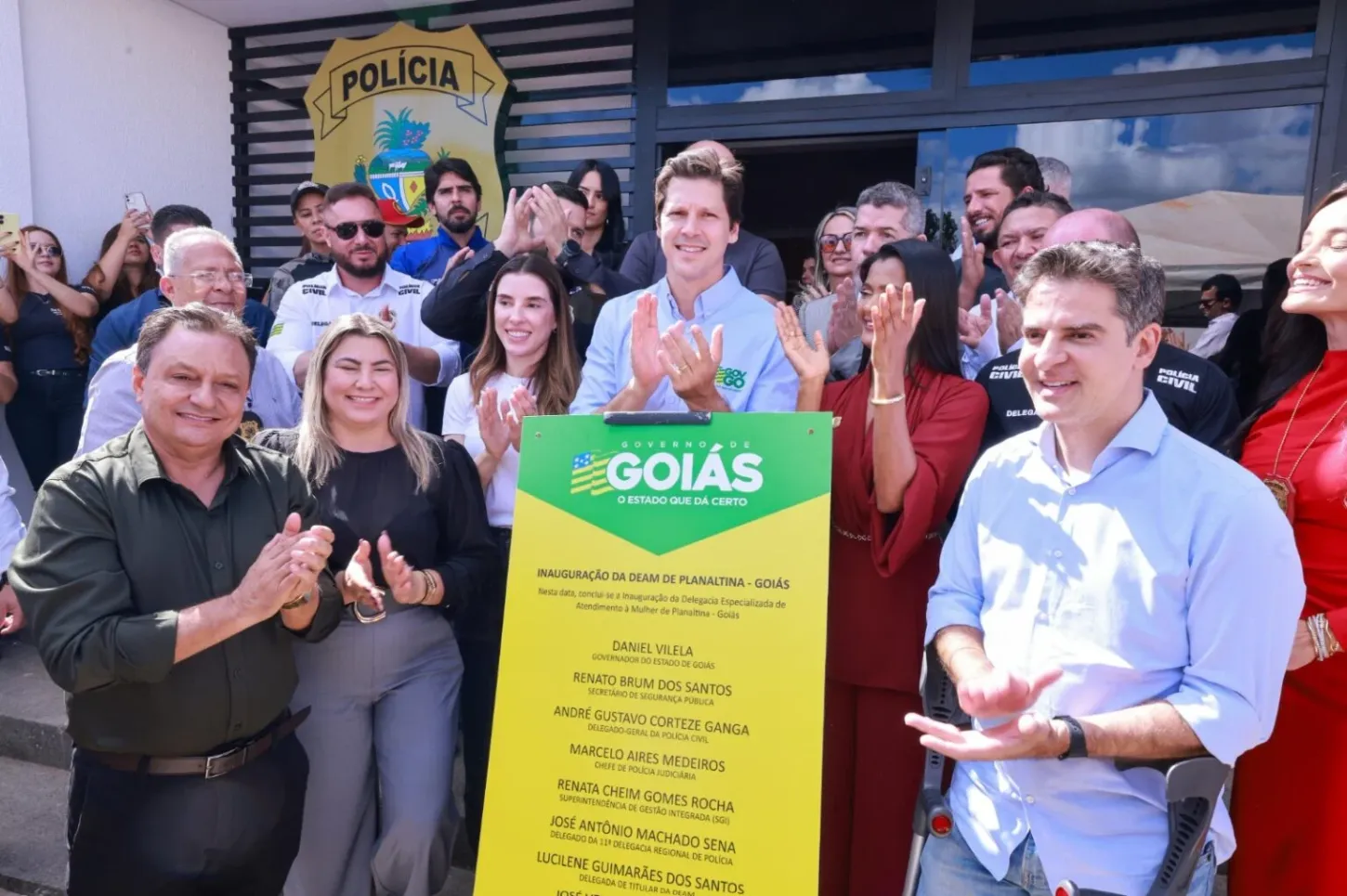 Daniel Vilela entrega nova Delegacia Especializada no Atendimento à Mulher em Planaltina