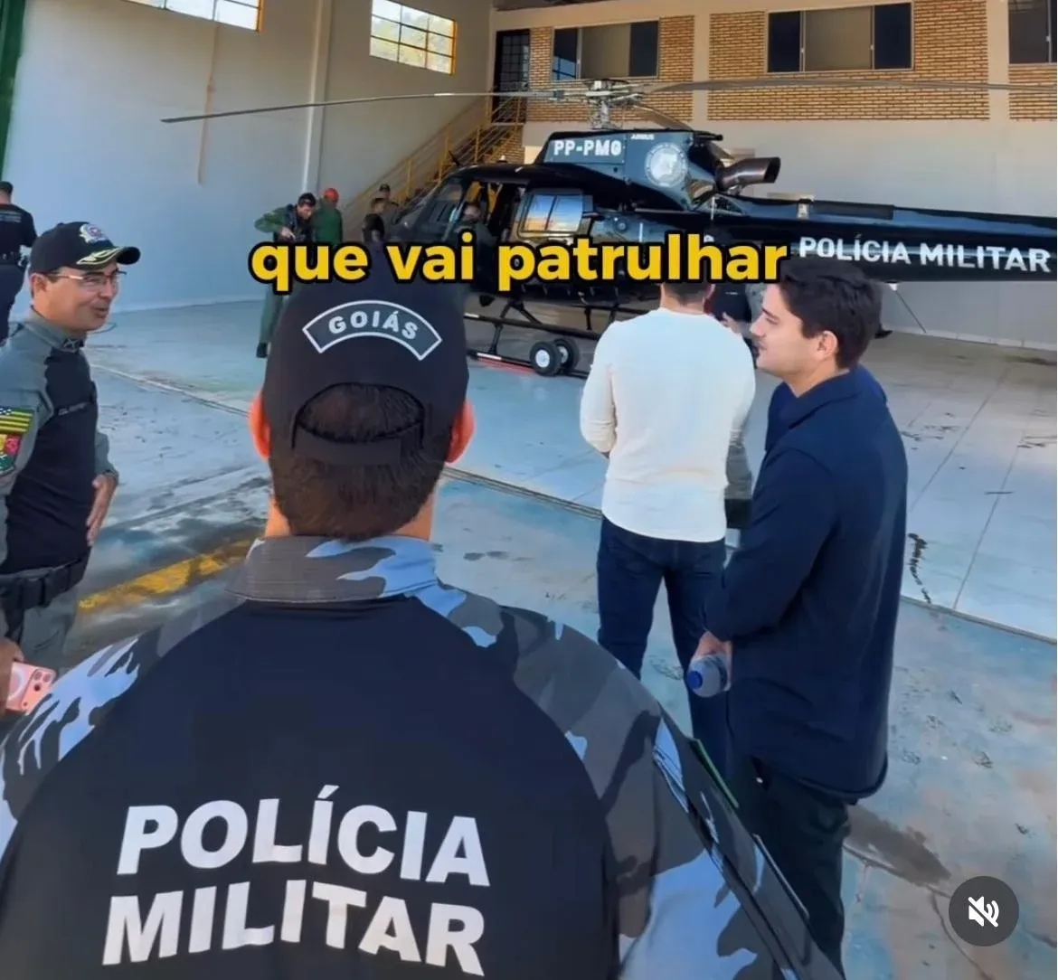 Em visita técnica a nova base do Graer em Luziânia, Diego destaca a importância da companhia para cidades do Entorno.