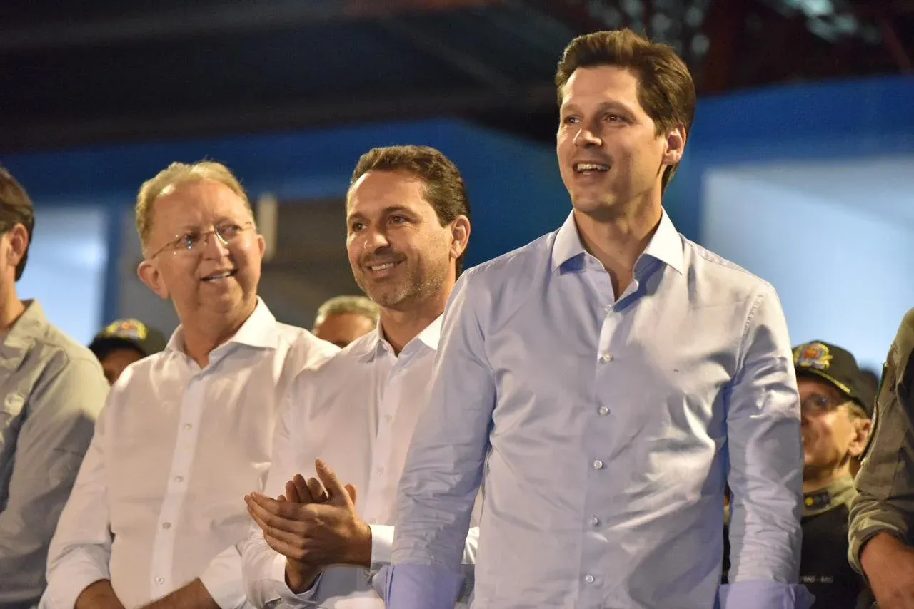 Prefeito Vilela e governador Daniel abre Jogos Internos dos Colégios Militares em Aparecida de Goiânia