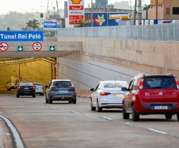 Túnel Rei Pelé será interditado no dia 12 para simulado de emergência