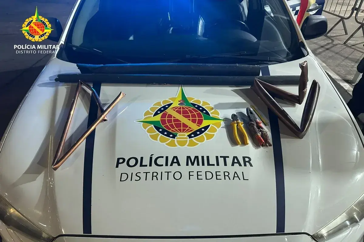Criminoso que furtava canos de cobre no Teatro Nacional é preso
