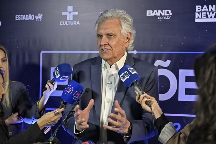 Em debate, Caiado diz que quer aumentar autonomia dos governadores na segurança pública