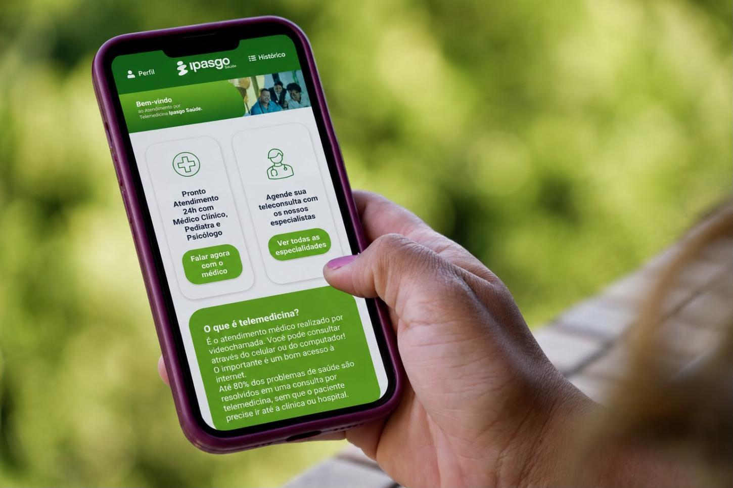 Ipasgo Saúde oferece serviço de telemedicina sem coparticipação a partir de agosto