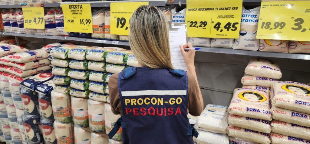 Procon Goiás aponta variação de até 478% em produtos alimentícios