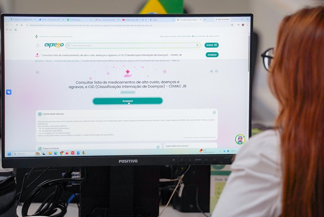 Saiba como acessar os serviços digitais da Saúde em Goiás