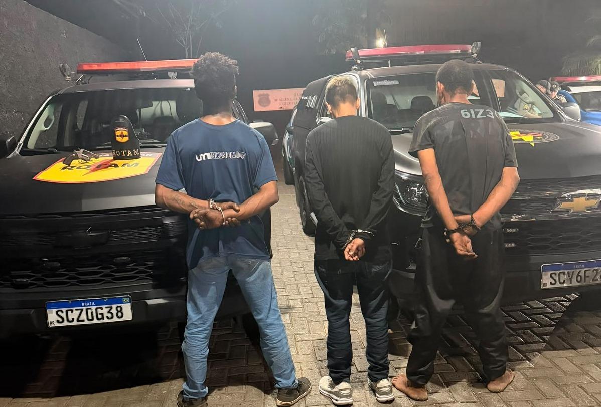 Suspeitos de homicídio são presos logo após crimes em Goiânia