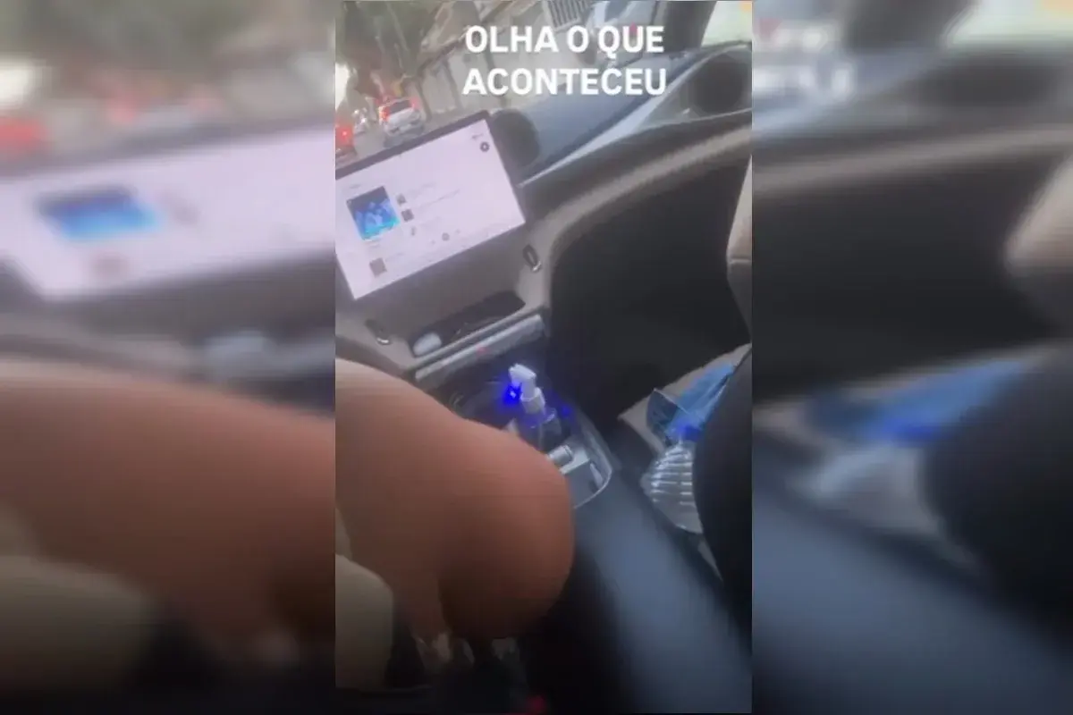 Motorista de app e passageira vão parar na DP após bate-boca e agressões.