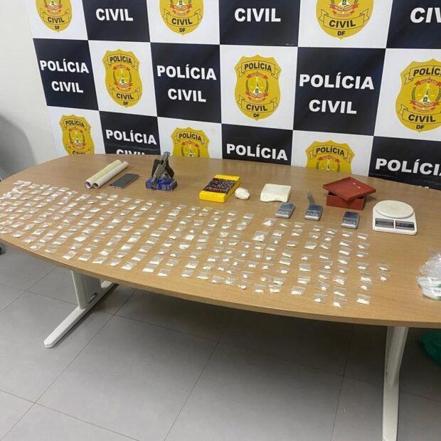 Operação Pit Bull prende quatro e apreende drogas e armas no DF e em Rondônia