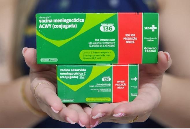 Saúde orienta substituição temporária da vacina meningocócica C pela ACWY em Goiás