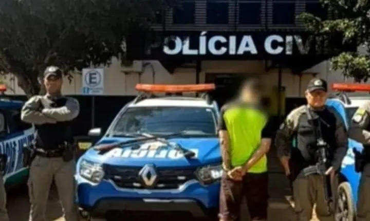 Acusado de balear jovem em festa por ciúmes da filha, é preso em Luziânia