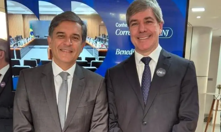 Fieg prestigia posse no CNJ e nova missão de desembargador do TJGO