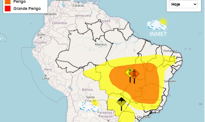Goiás tem alerta laranja de perigo para baixa umidade