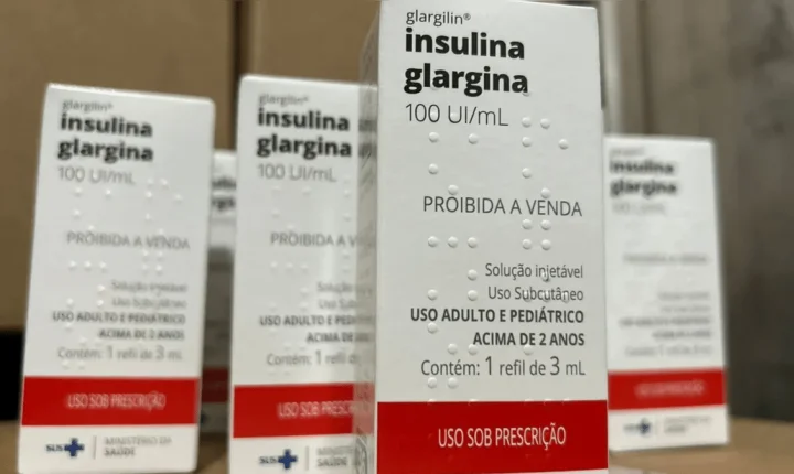 Governo de Goiás inicia distribuição da insulina Glargina, medicamento de longa ação para pacientes com diabetes
