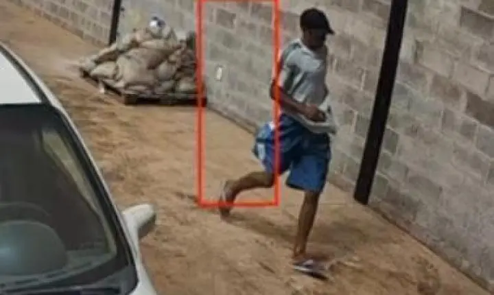 Ladrão que invadiu oficina para furtar se assusta e sai correndo com disparo de Alarme no Entorno