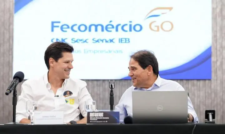 Na Fecomércio-GO, Daniel Vilela reforça parceria com setor produtivo e projeta avanço de Goiás