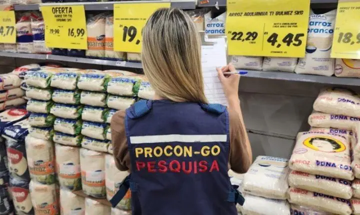 Procon Goiás aponta variação de até 478% em produtos alimentícios