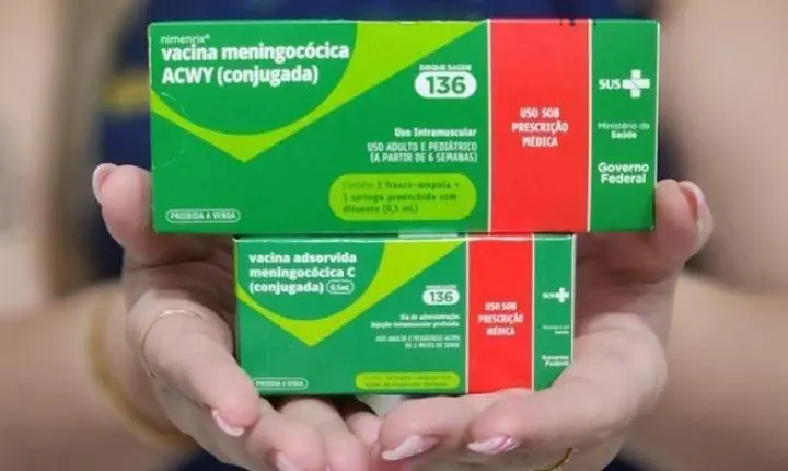 Saúde orienta substituição temporária da vacina meningocócica C pela ACWY em Goiás