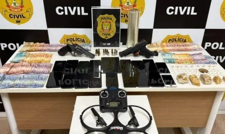 Traficante que utilizava Drone para vigiar policiais é preso durante Operação