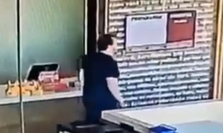 Veja quem éo Valentão que deu bicuda, agrediu e derrubou funcionária do Burguer King em Valparaíso